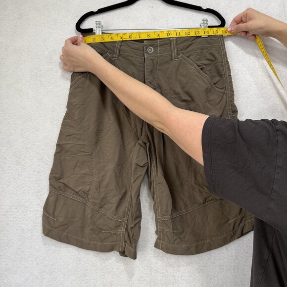 Kuhl Shorts Mens 32 Brown Stretch Nylon Spandex Hiking Outdoor Cargo Quick Dry - Picture 6 of 16